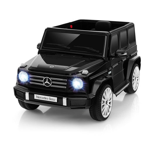 12V Battery Powered Mercedes-Benz G500 Kids Ride-on Car-Black