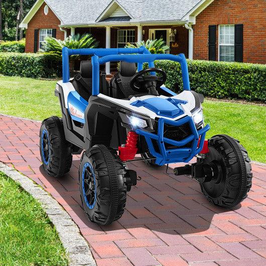 2-Seater Kids Ride on UTV with 2.4G Remote Control for over 3 Years Old Children-Navy