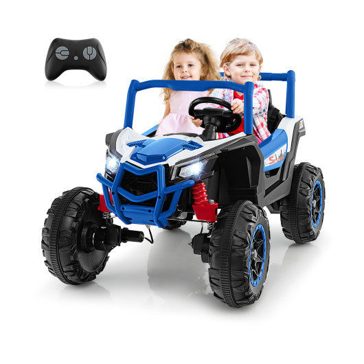 2-Seater Kids Ride on UTV with 2.4G Remote Control for over 3 Years Old Children-Navy