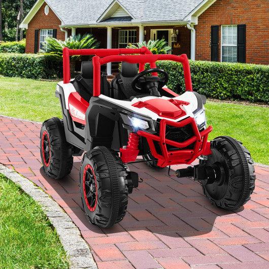 2-Seater Kids Ride on UTV with 2.4G Remote Control for over 3 Years Old Children-Red