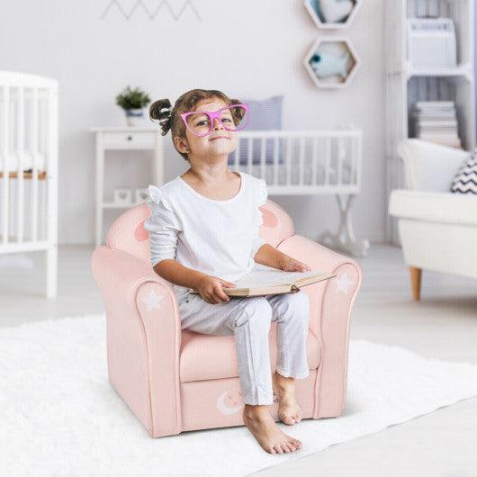 Kids Lamb Sofa Children Armrest Couch