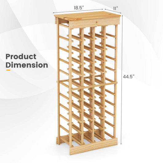 40 Bottles Modular Wine Rack