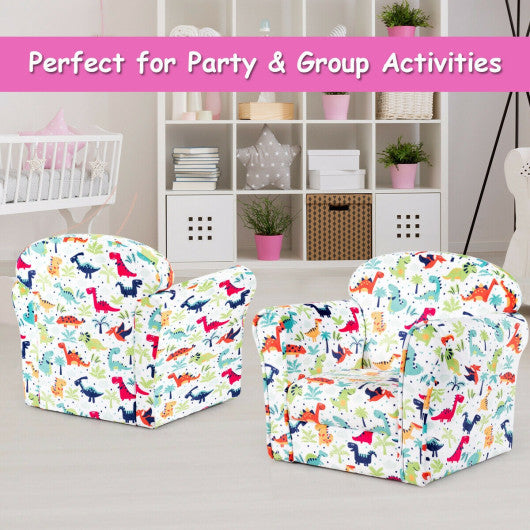 Household Toddler Furnishings Children Armrest Cute Lovely Single Sofa