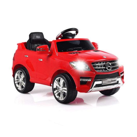 6V Mercedes Benz Kids Ride on Car with MP3+RC-Red