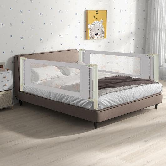 Vertical Lifting Bed Rail for Toddlers with Double Lock-70 inch