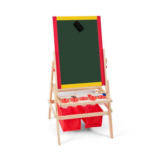 Flip-Over Double-Sided Kids Art Easel