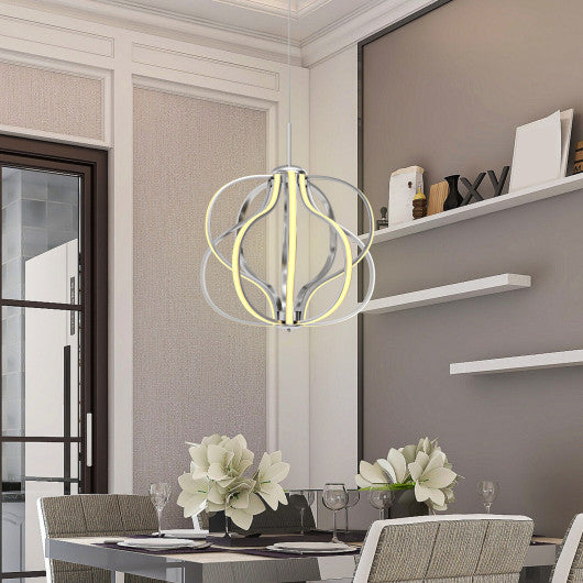 Modern Dimmable Warm White LED Chandelier