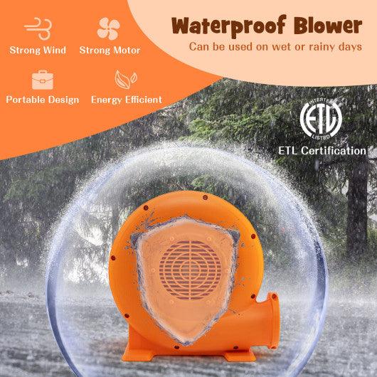 380W Air Blower (0.5HP) for Inflatables with 25 feet Wire and GFCI Plug