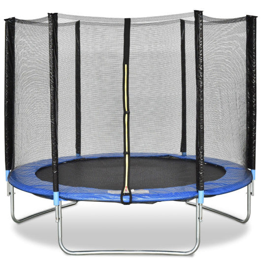 8 feet Safety Jumping Round Trampoline with Spring Safety Pad