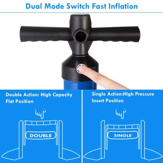 Double Action Manual inflation SUP Hand Pump with Gauge